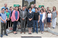 Une délégation chinoise visite Théophile Roussel