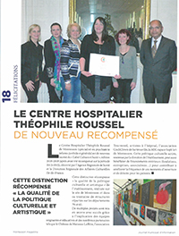 Le Centre Hospitalier Théophile Roussel de nouveau récompensé