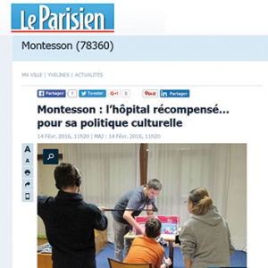 Montesson, l’hôpital récompensé pour sa politique culturelle
