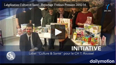 Label Culture et Santé pour le CH T. Roussel