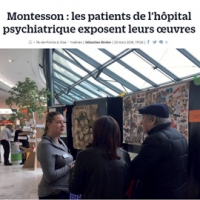 Montesson – Les patients de l’hôpital psychiatrique exposent leurs oeuvres