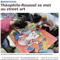 Théophile Roussel se met au Street Art