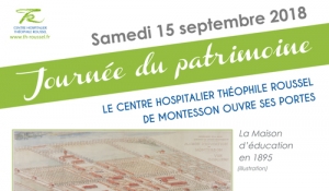 Journée du Patrimoine – 15 septembre 2018