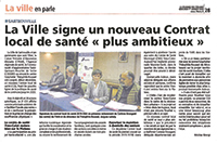La ville signe un nouveau Contrat local de santé « plus ambitieux »