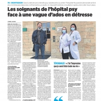 Les soignants de l’hôpital psy face à une vague d ados en détresse