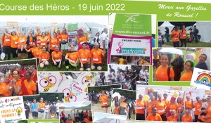 Nos personnels à la Course des Héros !