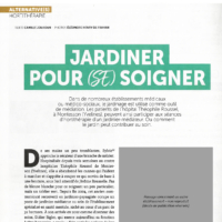 Jardiner pour (se) soigner (extraits sur CHTR)